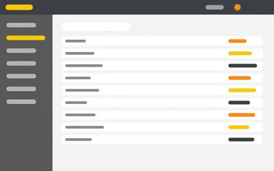 Suafix üretim emirleri liste ekranı örneği